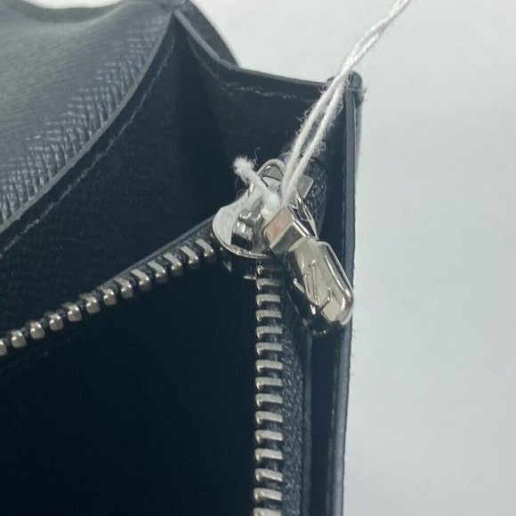 LOUIS VUITTON Monogram-Eclipse Portefeuille Brazza Two fold Long Wallet - Picture 9 of 14